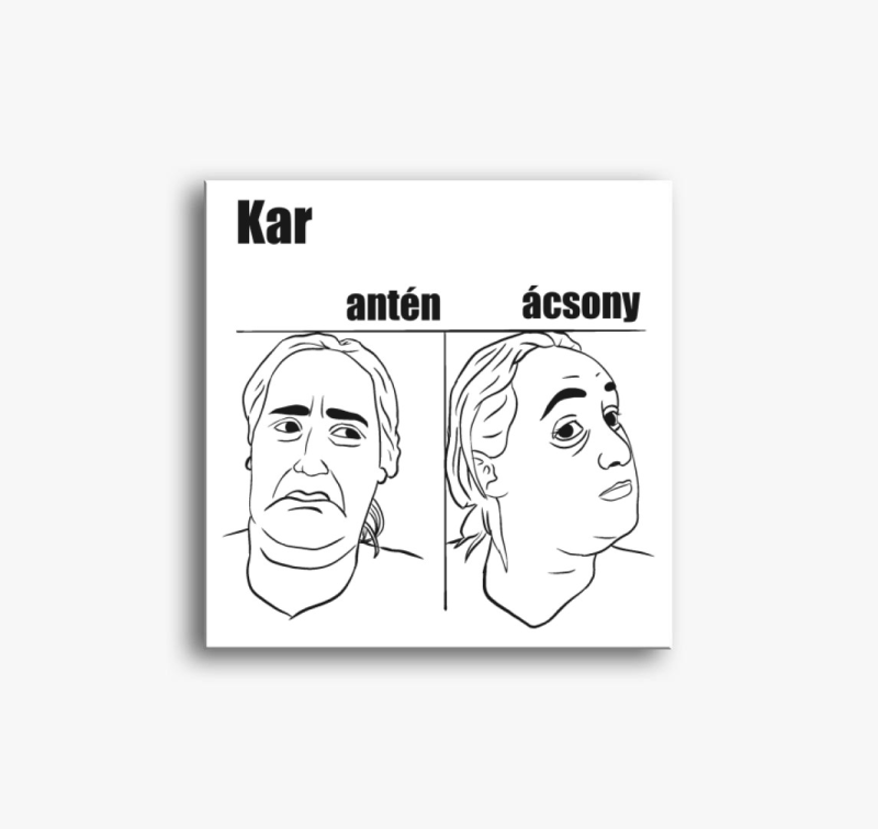 Kredit kapitány karácsonyi vászonképja