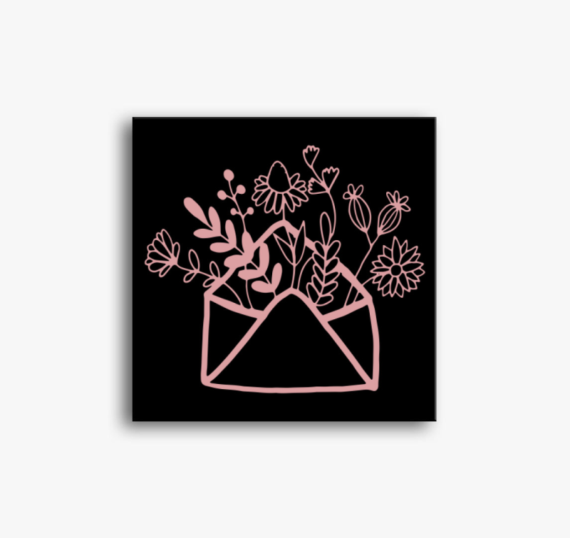 Sending love vászonkép