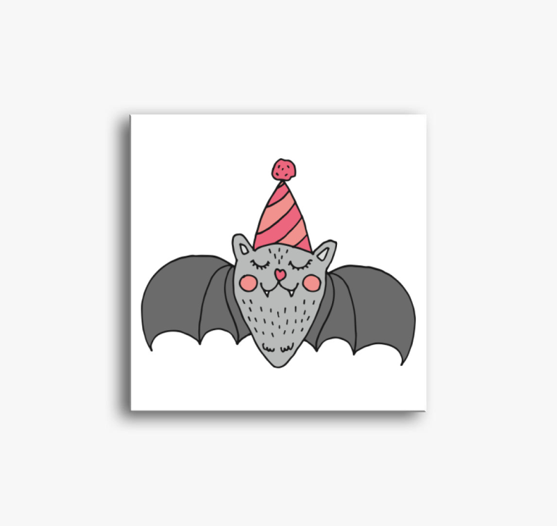 Party denevér vászonkép