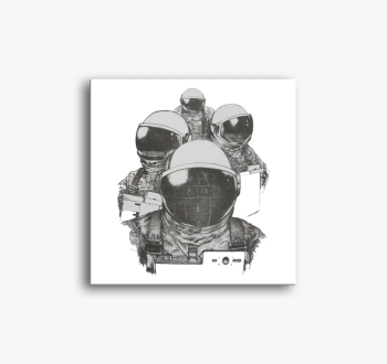 Űrhajósok vászonkép