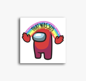 Among Us sus vászonk