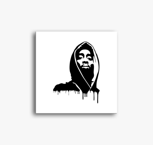 Tupac vászonkép