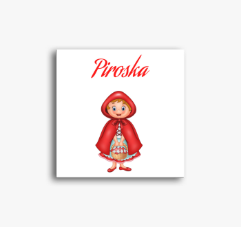 Piroskás gyerek vász...