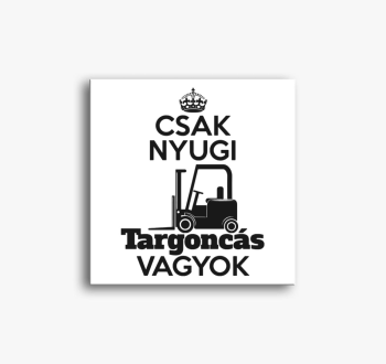 Csak nyugi targoncás...