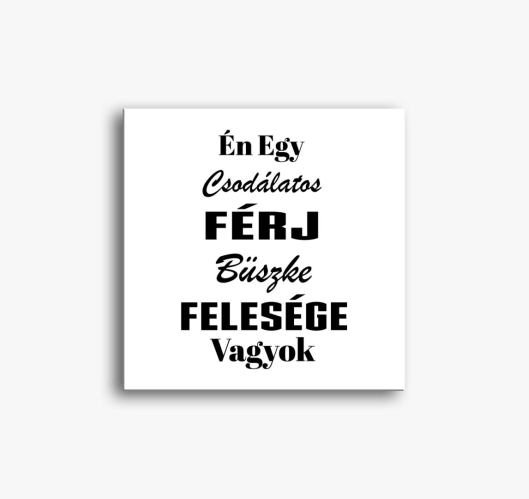 Csodás férj, büszke feleség vá...