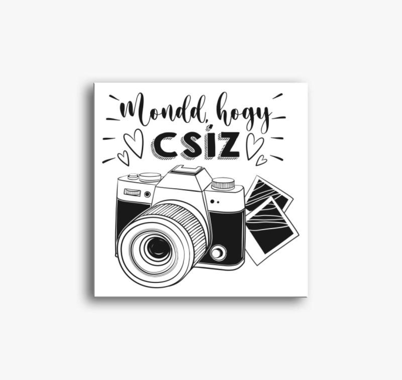Mondd, hogy CSÍZ vászonkép