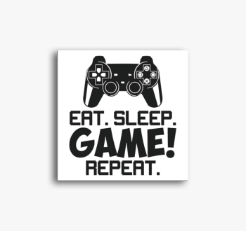 Vérbeli gamer vászon