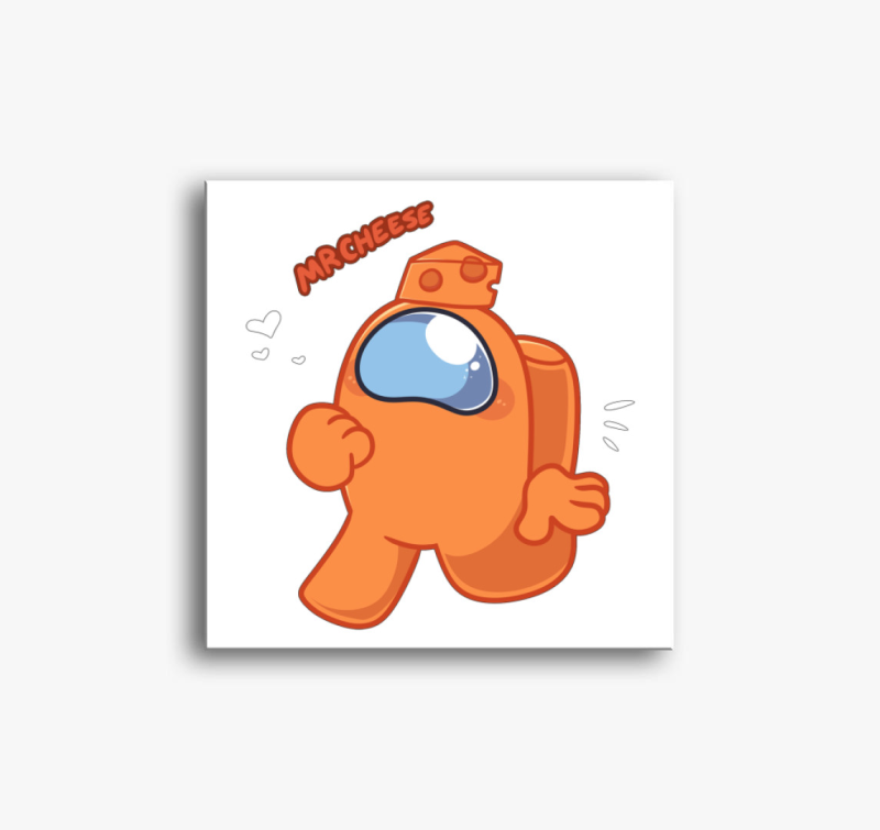 Among us - Mr Cheese vászonkép