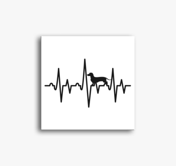 Tacsis szívhang vász