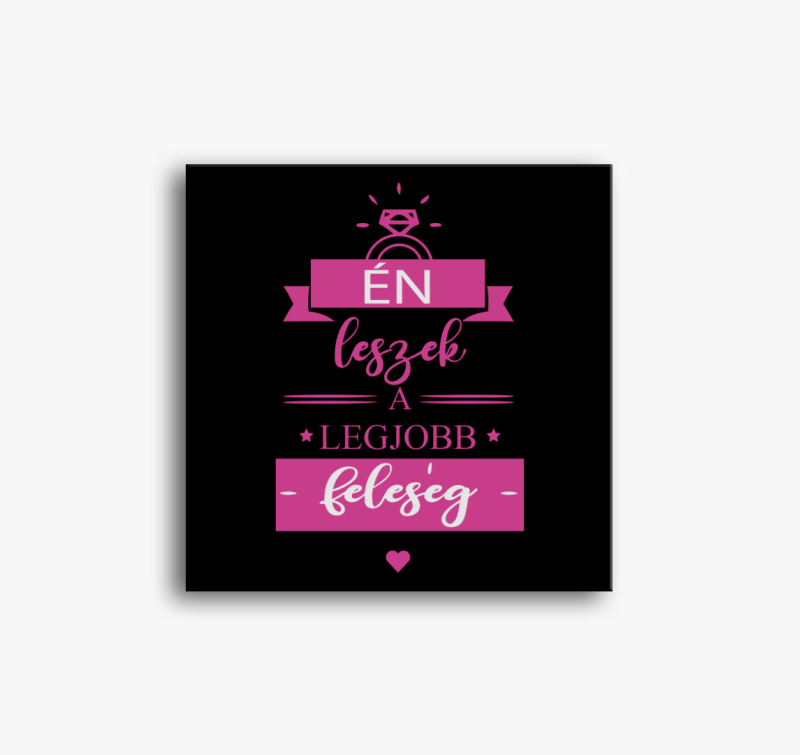 Legjobb feleség vászonkép