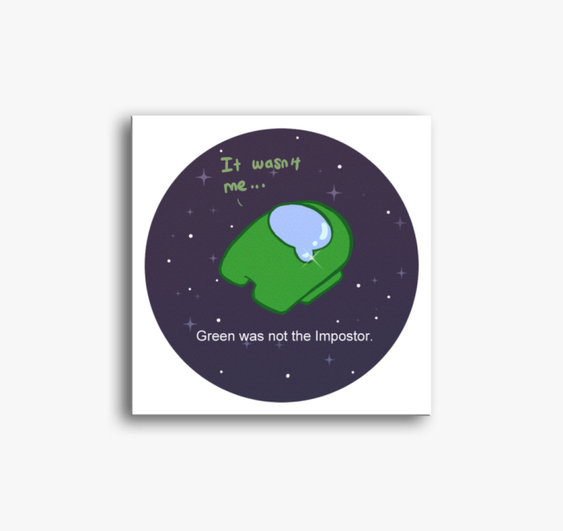 Among Us kiszavazva 2 vászonkép