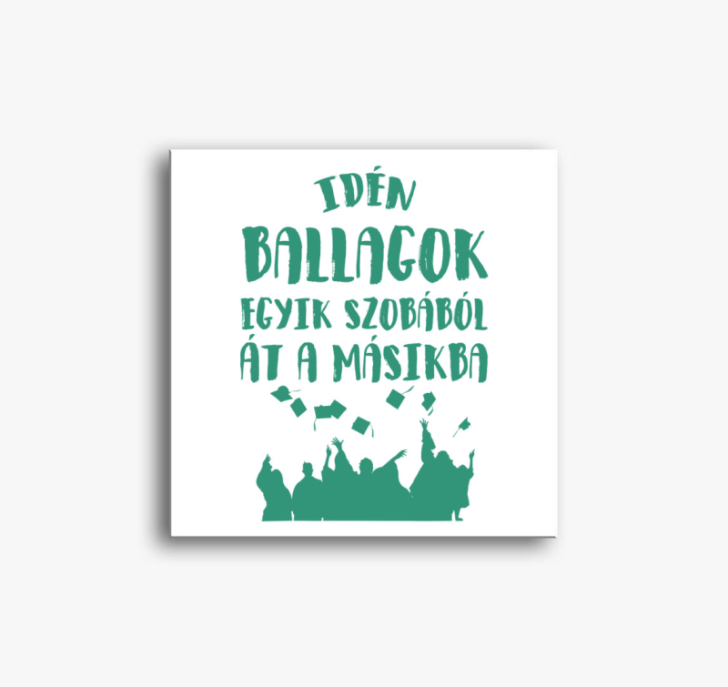 Ballagós vászonkép