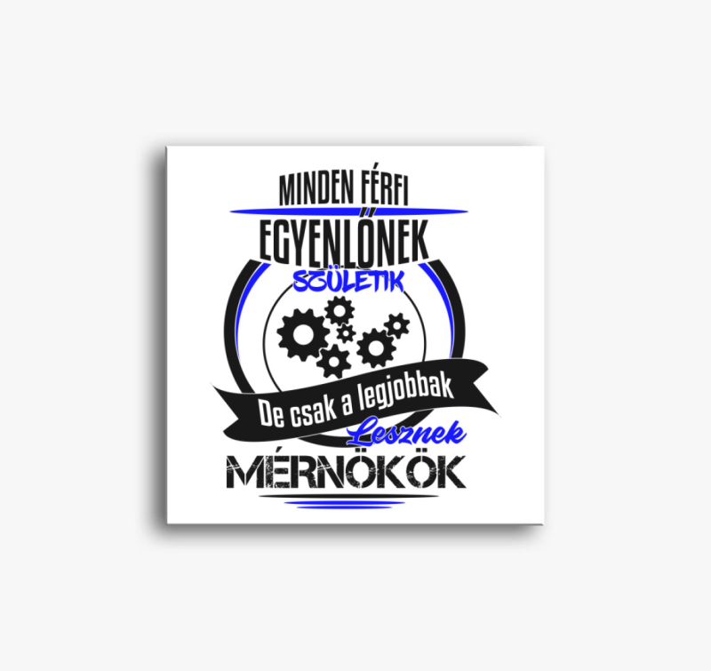 Legjobb mérnök vászonkép