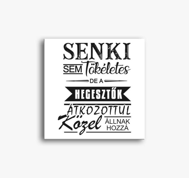 Hegesztő vászonkép