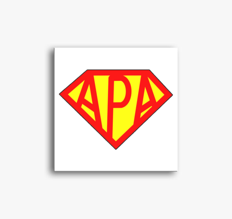 Szuper Apa vászonkép