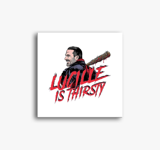 Lucille (Walking dead) vászonk...