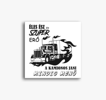 Kamion mester vászon