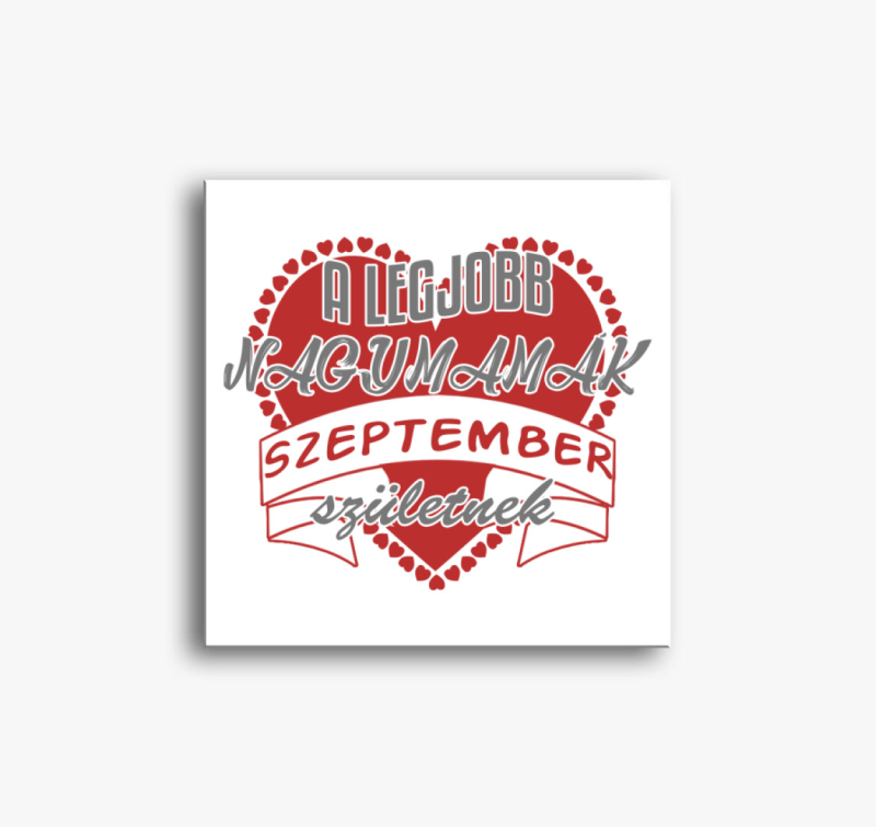 Legjobb nagymama vászonkép