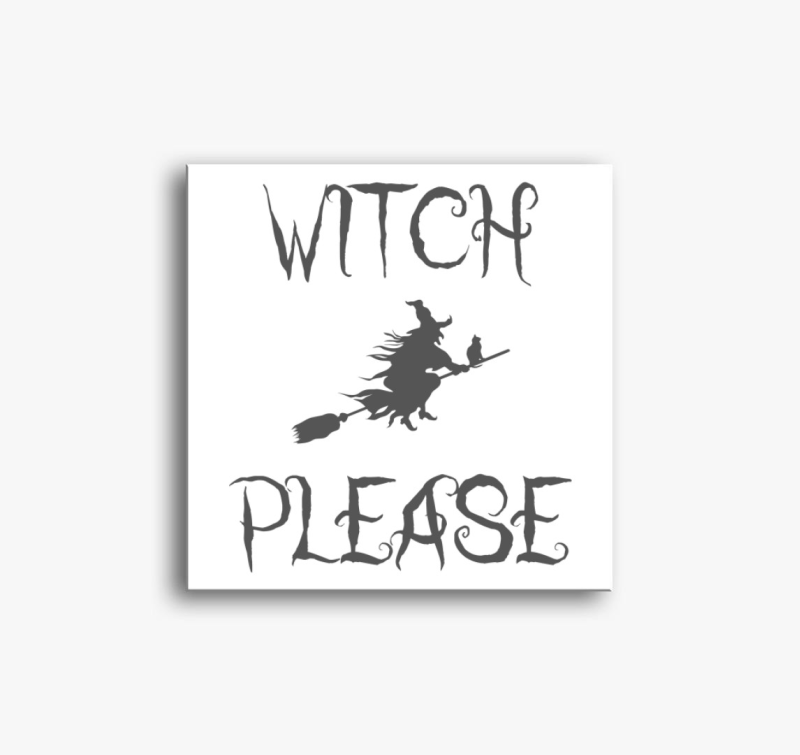 Witch Please vászonkép