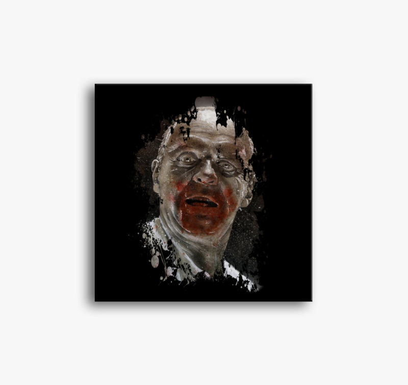 Hannibal Lecter vászonkép