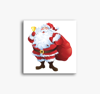 Mikulás vászonkép