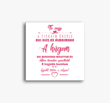 Titkaim Őrzője vászo