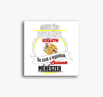 Méhész vászonkép