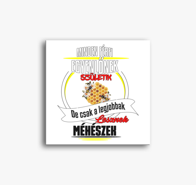 Méhész vászonkép