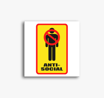 Anti Social vászonké