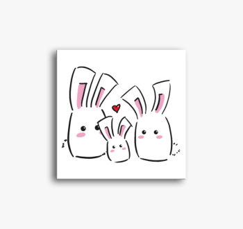 Újabb nyuszis vászon