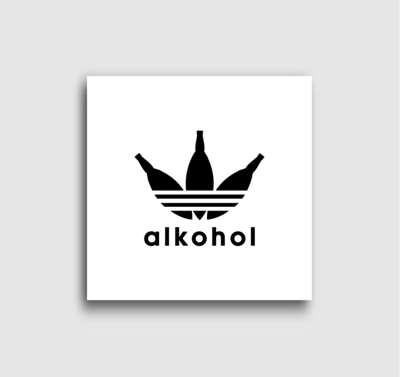 Alkohol vászonkép