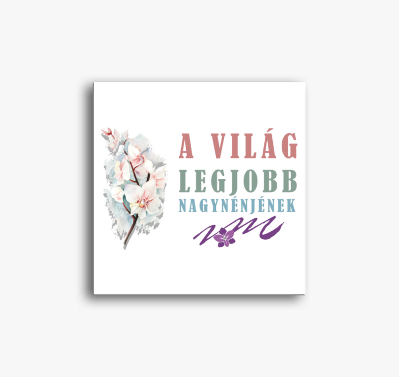 A világ legjobb nagynénje vászonkép