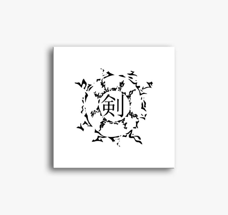 Naruto átok billog vászonkép