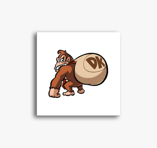Donkey Kong vászonkép