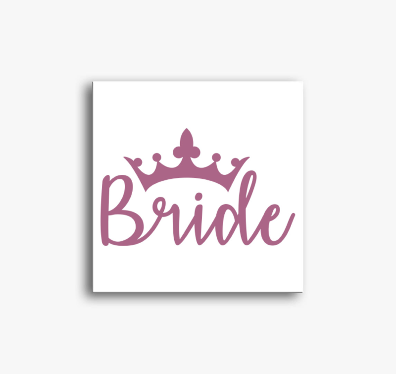 Menyasszony vászonkép