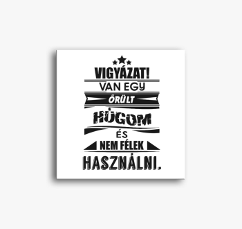 Őrült húg vászonkép