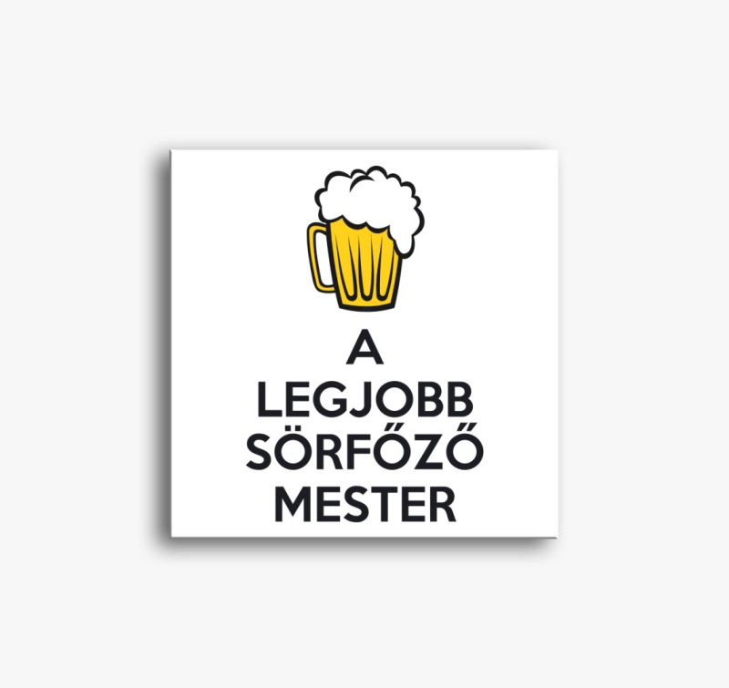 A legjobb sörfőző vászonkép