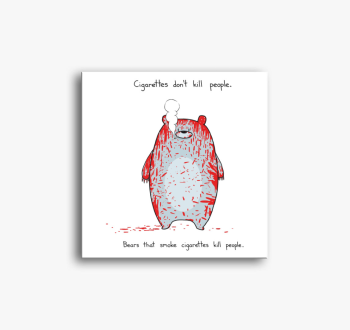 Nem a dohányzás öl, ...