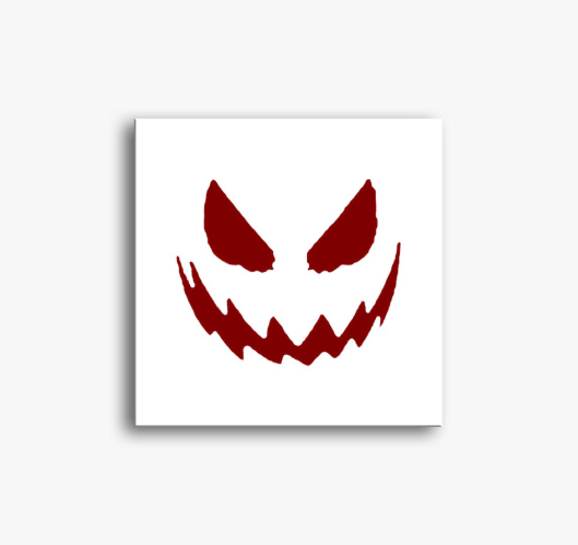 Halloween smile vászonkép