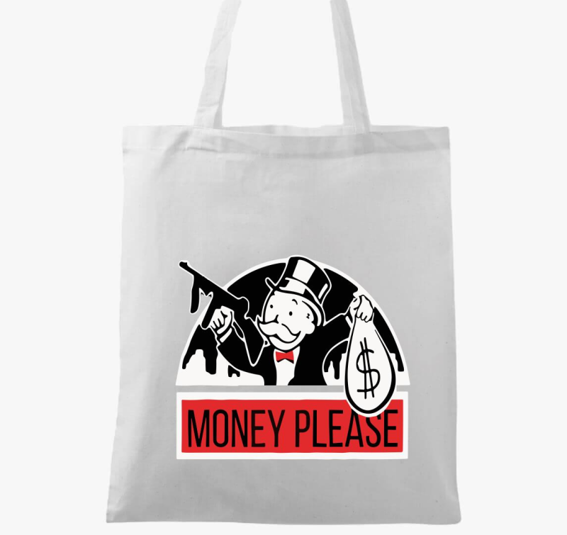 Monopoly Money Please vászontáska