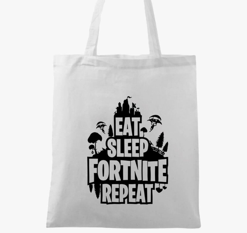 Eat sleep fornite repeat vászontáska