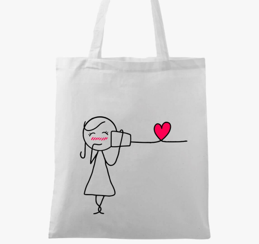 Páros lány 1 vászontáska