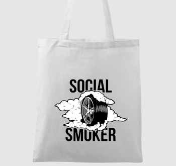 Social smoker vászontáska