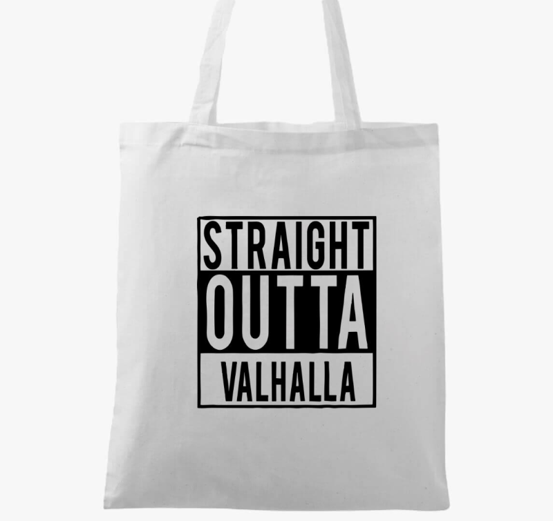 Straight Outta Valhalla vászontáska