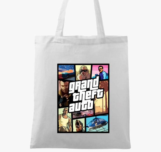 GTA poszter vászontáska