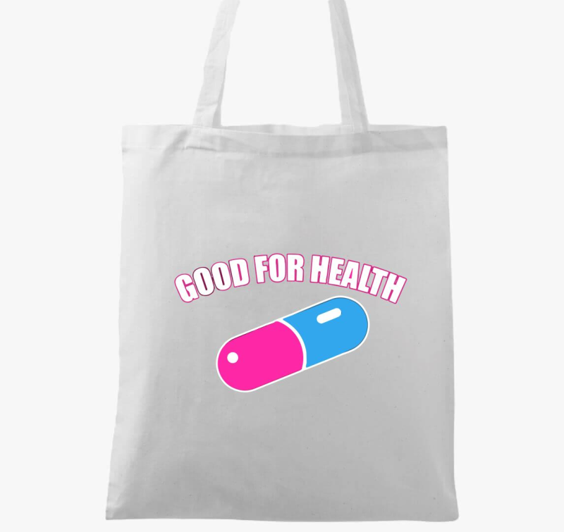 Good for health vászontáska