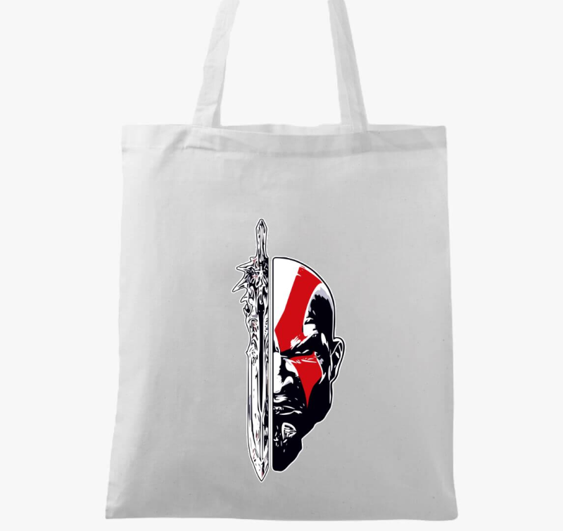 God of war Kratos face and sword vászontáska