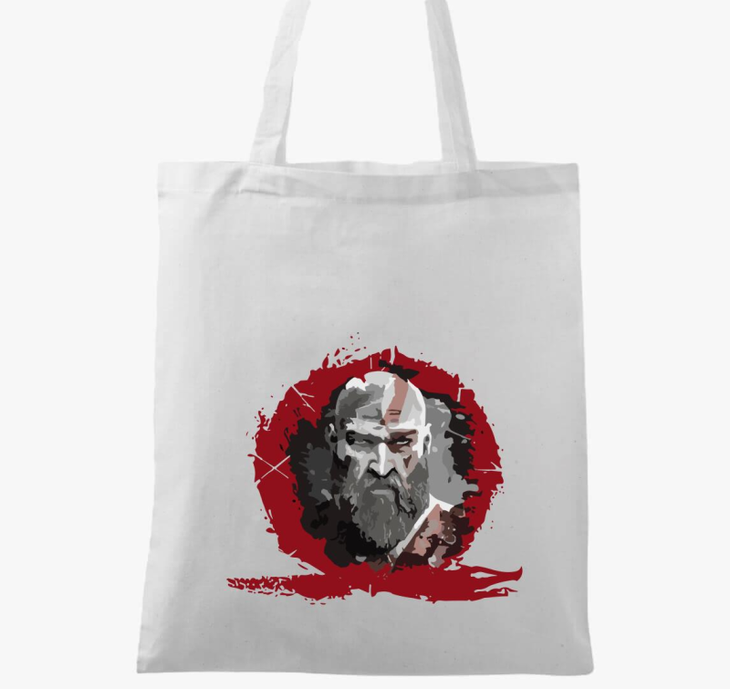 God of war kratos face vászontáska
