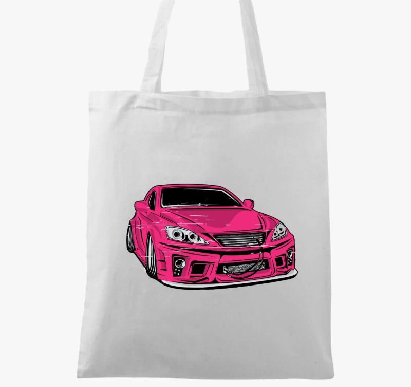 Csajos pink verda vászontáska