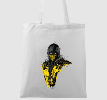 Mortal Kombat Scorpion Dotted vászontáska